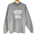 ゲス GUESS USA製 グリッドタグ フロントロゴ スウェット メンズ import:M