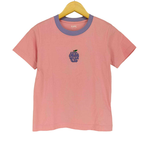 エックスガール X-girl APPLE EMBR SS CROPPE 半袖 Tシャツ レディース 1