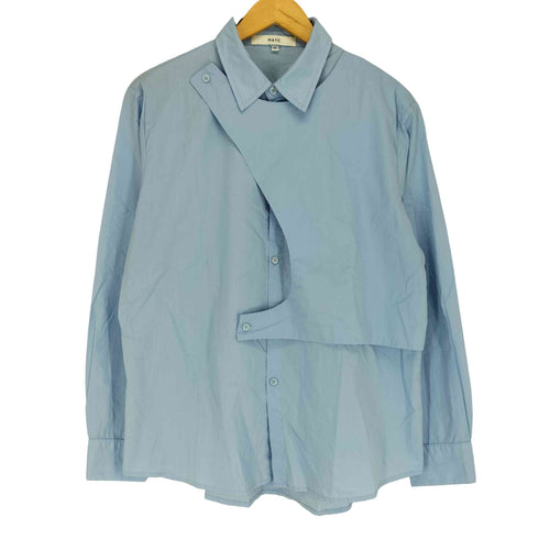 MAYC メイク フロント デザイン 長袖 ロングスリーブ シャツ cool レディース M