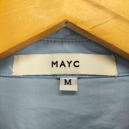 MAYC メイク フロント デザイン 長袖 ロングスリーブ シャツ cool レディース M