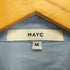 MAYC メイク フロント デザイン 長袖 ロングスリーブ シャツ cool レディース M
