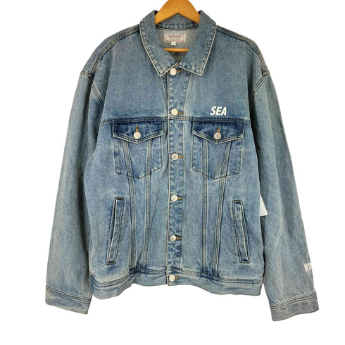 ウィンダンシー WIND AND SEA OVERSIZE DENIM JACKET オーバーサイズ デニムジャケット メンズ XL