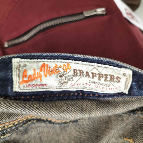BRAPPERS Y2K フロントポケット ブーツカットデニム レディース 29