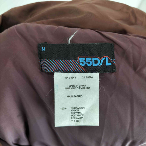 フィフティーファイブディーエスエル 55DSL フード付き グラデーション ナイロンジャケット レディース import:M