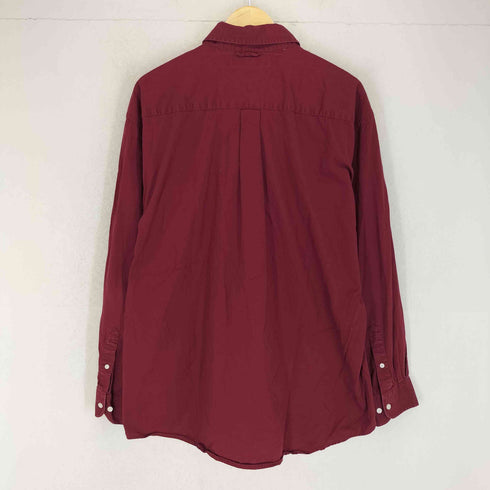 トミーヒルフィガー TOMMY HILFIGER 刺繍ロゴ L/S ボタンダウンシャツ メンズ XL