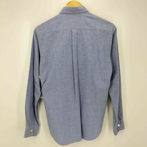 コムデギャルソンオム COMME des GARCONS HOMME AD2011 異素材 ドッキング L/S ストライプ ボタンダウン シャツ メンズ JPN:XS