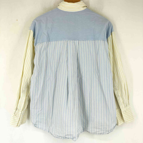 ザラ ZARA マルチカラー ストライプ ポケットシャツ レディース import:XS