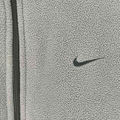 ナイキ NIKE 90-00S スウッシュロゴ刺繍 サイドライン フリースジャケット メンズ JPN:M