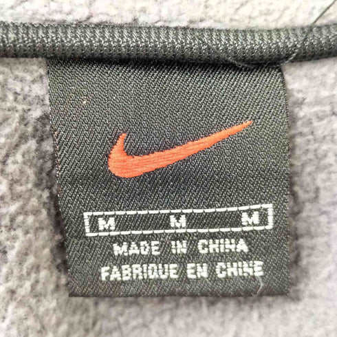 ナイキ NIKE 90-00S スウッシュロゴ刺繍 サイドライン フリースジャケット メンズ JPN:M