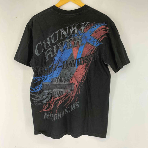 ハーレーダビッドソン HARLEY-DAVIDSON 鷲 両面プリント 半袖 Tシャツ メンズ JPN:L