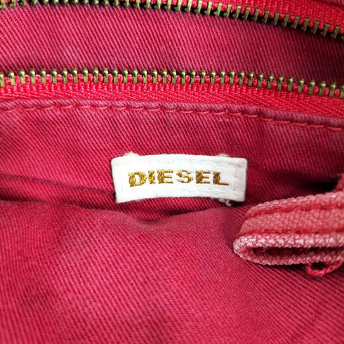 ディーゼル DIESEL Y2K ゴールド金具 デニム生地 トートバッグ レディース