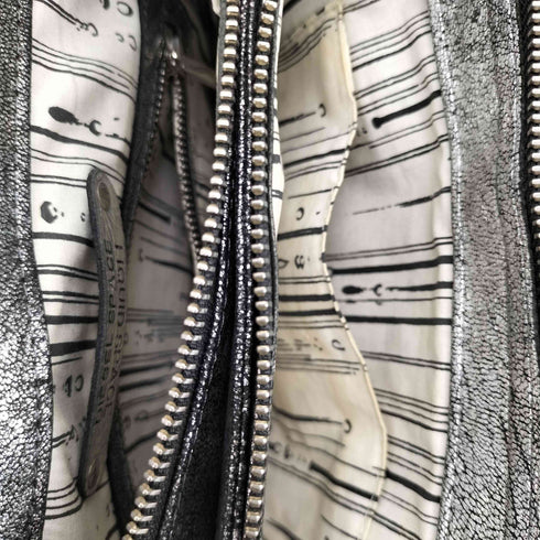 ディーゼル DIESEL シルバー メタリック トートバッグ レディース