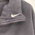 ナイキ NIKE 90S 台湾製 PREMIER THERMA.F.I スウッシュロゴ刺繍 ハーフジップ フリースジャケット メンズ JPN:L