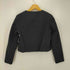 ザラ ZARA ツイード ノーカラー ジャケット レディース import:S