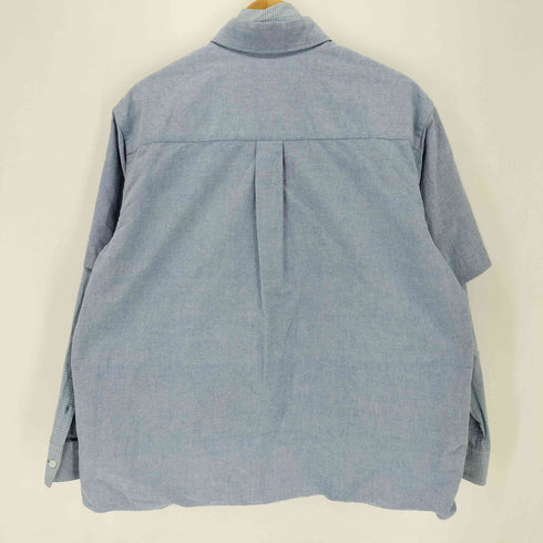 アンスクリア INSCRIRE Layered Shirts レイヤードシャツ メンズ