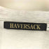 ハバーサック HAVERSACK コットン ハイゲージ 裏毛 フーデット パーカー メンズ 1