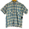 ペニーズタウンクラフト PENNEYS TOWNCRAFT 70s チェック柄 半袖 開襟シャツ メンズ import:M