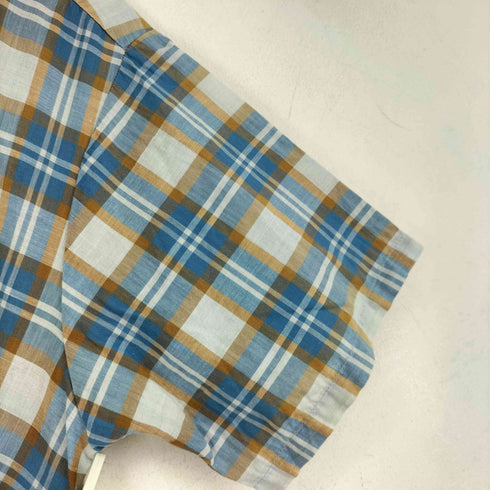 ペニーズタウンクラフト PENNEYS TOWNCRAFT 70s チェック柄 半袖 開襟シャツ メンズ import:M