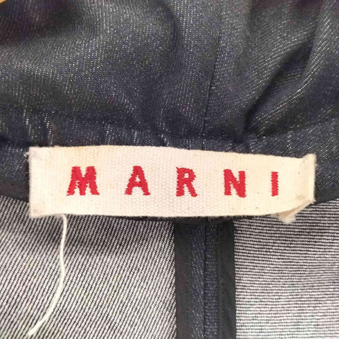 マルニ MARNI ワイドカラー デニムワンピース レディース 42