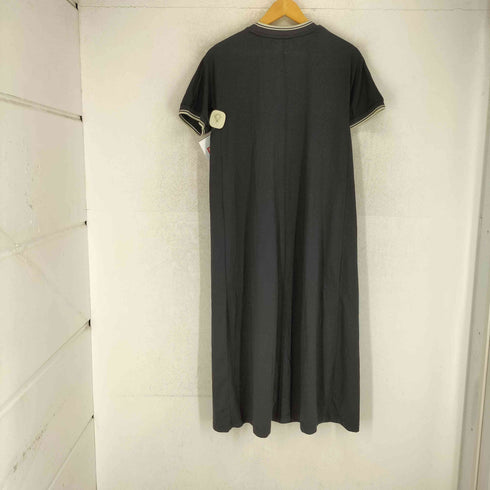 クロコダイル crocodile SWITCH MOTION ロゴ S/S ロング ワンピース レディース JPN:M