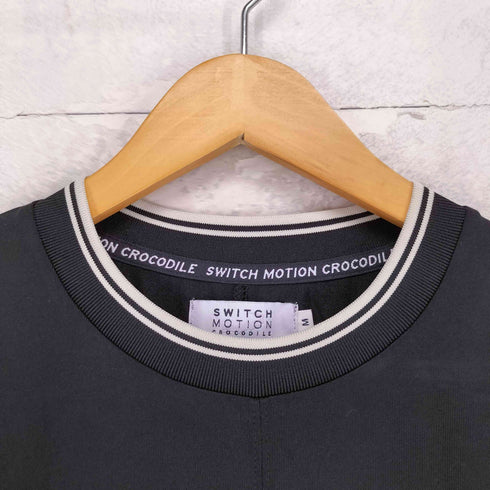 クロコダイル crocodile SWITCH MOTION ロゴ S/S ロング ワンピース レディース JPN:M