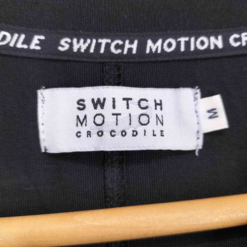 クロコダイル crocodile SWITCH MOTION ロゴ S/S ロング ワンピース レディース JPN:M