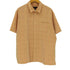 ヴァンヒューゼン VAN HEUSEN 00S チェック柄 S/S レーヨン混 レギュラカラーシャツ メンズ import:XL