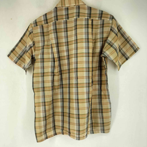 スポーツウエア Sportswear 50-60s チェック柄 半袖 開襟シャツ メンズ import:M