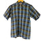 B.V.D. 50-60s チェック柄 半袖 ポケットシャツ メンズ import:S