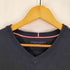 トミーヒルフィガー TOMMY HILFIGER 刺繍ロゴ Vネック ニット メンズ L