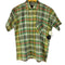 VAL-PRESS 60-70S チェック柄 半袖 シャツ メンズ import:M