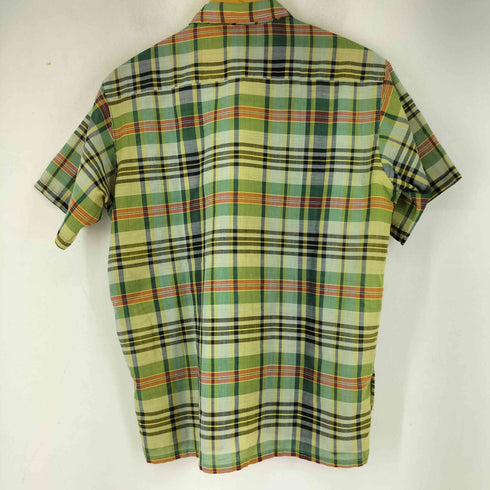 VAL-PRESS 60-70S チェック柄 半袖 シャツ メンズ import:M