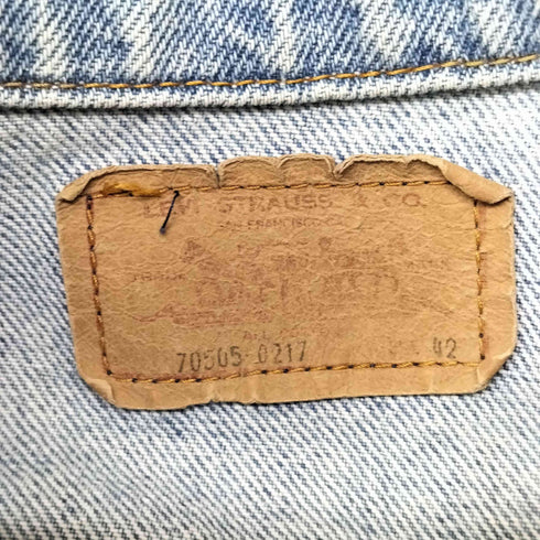 リーバイス Levis 00S 70505 4th デニム トラッカー ジャケット メンズ US:42