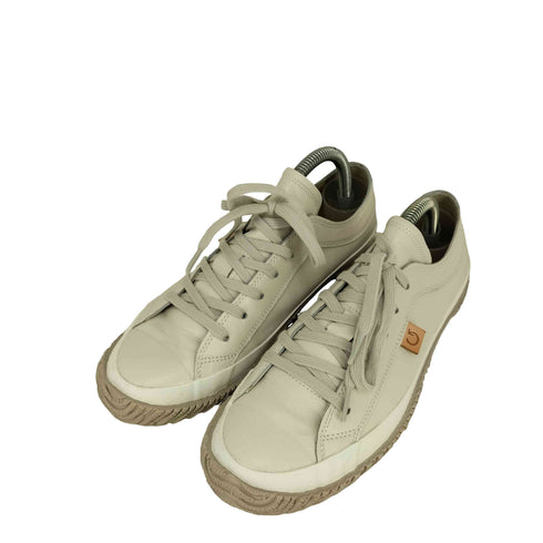 スピングルムーブ SPINGLE MOVE SP-110 Ivory Kangaroo leather Low Cut Sneakers アイボリー カンガルーレザー ローカットスニーカー レディース JPN:XS