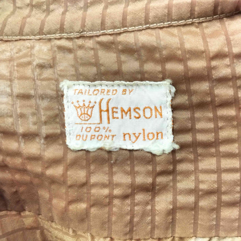 HEMSON 70S ナイロン 半袖 ポケットシャツ メンズ