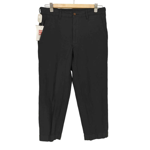 コムデギャルソンオムプリュス COMME des GARCONS HOMME PLUS 16SS 7分丈 クロップド ネイビー パンツ メンズ XS