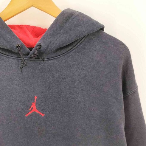ジョーダンブランド JORDAN BRAND 00S センタージャンプマンロゴ刺繍 プルオーバー パーカー メンズ JPN:L