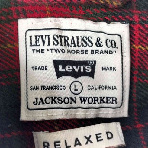 リーバイス Levis JACKSON WORKER ジャクソン ワーカー オーバーシャツ メンズ import:L