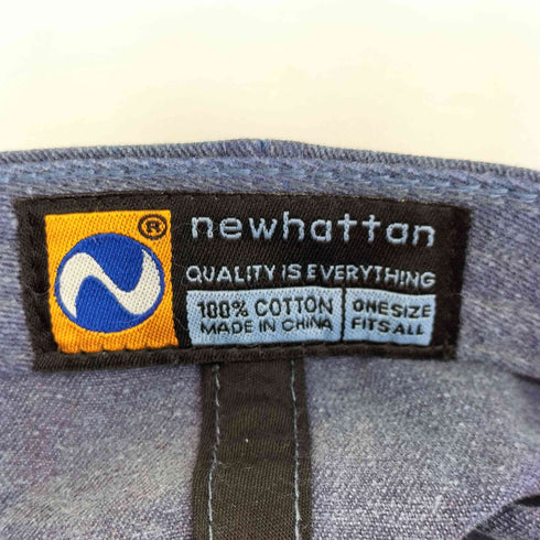 ニューハッタン NEWHATTAN バイカラー キャップ メンズ