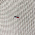 ヒルフィガーデニム HILFIGER DENIM 刺繍ロゴ ショールカラー 畦編み ニット メンズ L