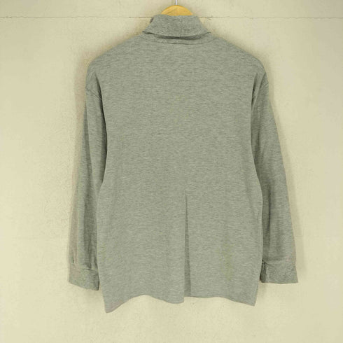 キャラクター刺繍デザイン タートルネック L/S カットソー メンズ import:XL