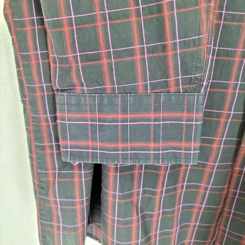 ヴァンヒューゼン VAN HEUSEN チェック柄 L/S シャツ メンズ XL