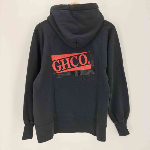 グラッドハンド GLADHAND AKOM - AFTER HOODIE ラバープリント 後付けパーカー メンズ JPN:S