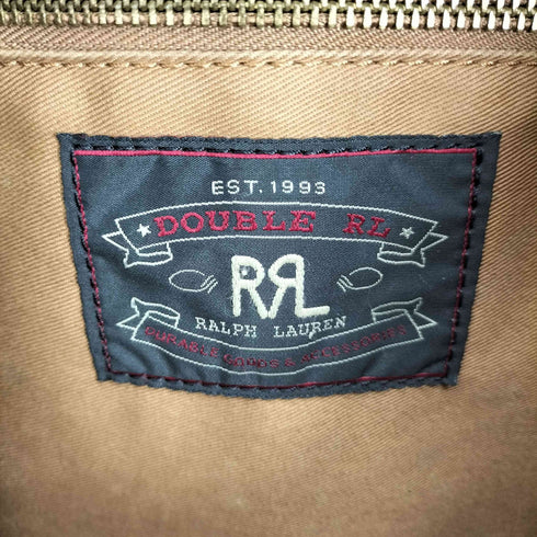 ダブルアールエルラルフローレン RRL RALPH LAUREN 90S 一つ星 黒タグ レザー メール ヘルメット バック メンズ