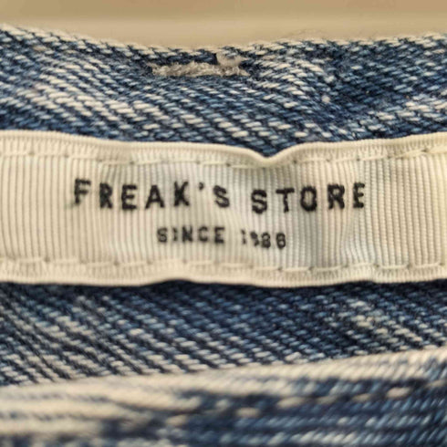 フリークスストア FREAKS STORE 24SS 箔プリント デニムパンツ レディース JPN:M