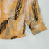 バイグラッドハンド BY GLADHAND 24SS PEACOCK QUILL - L/S SHIRTS ピーコッククイル 総柄デザイン オープンカラー 長袖シャツ メンズ JPN:XL