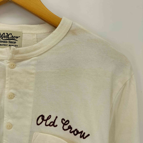 オールドクロウ OLD CROW FOUR CYLINDER ASSOC - L/S HENRY T-SHIRTS フォー・シリンダー・アソシエーション ヘンリーネック 長袖Tシャツ メンズ JPN:M