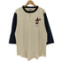 ウィアード WEIRDO 24SS KEEP ON FUCKIN' - BASEBALL HENRY T-SHIRTS キープ・オン・ファッキン・ベースボール・ヘンリー・ティーシャツ メンズ JPN:M