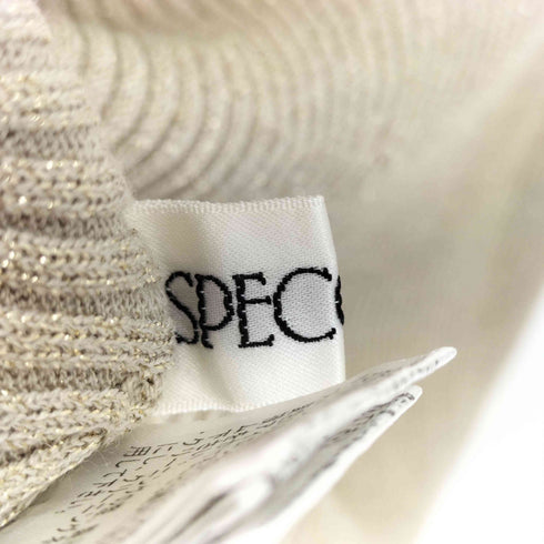 スペッシオ SPECCHIO ビジューラメカーディガン レディース 40