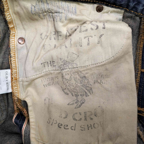 オールドクロウ OLD CROW OLD RODDER - DENIM PANTS VINTAGE FINISH デニムパンツ メンズ JPN:L